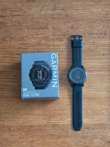 Gebrauchtes Garmin fenix 7X pro Solar bike