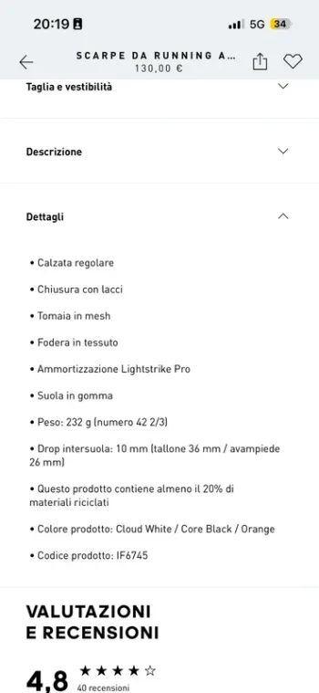Używany Scarpa Adizero SL 2 bike — zdjęcie 8 z 8