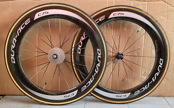 Brugt Shimano Dura-Ace C75 Wheelset bike