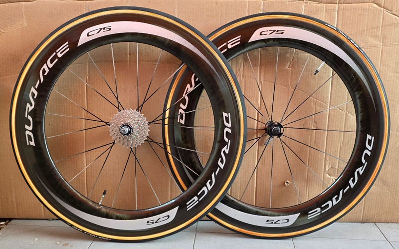 Brugt Shimano Dura-Ace C75 Wheelset Wheels