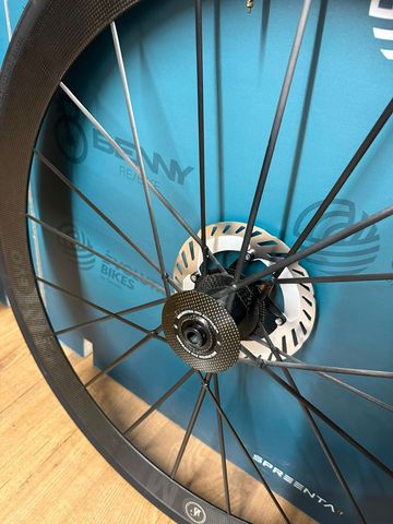 Brugt Lightweight Meilenstein Evo Disc Schwarz Edition Set 2025 bike — billede 5 af 8
