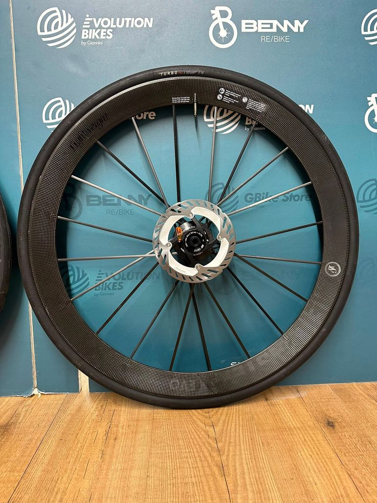 Brugt Lightweight Meilenstein Evo Disc Schwarz Edition Set 2025 bike — billede 3 af 8