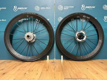 Lightweight Meilenstein Evo Disc Schwarz Edition Set 2025 Wheels de segunda mano