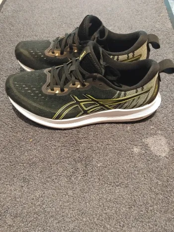 Used Asics Running Shoes bike