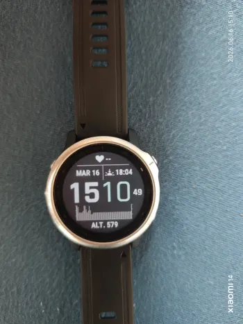 Used Garmin Fenix 6s bike