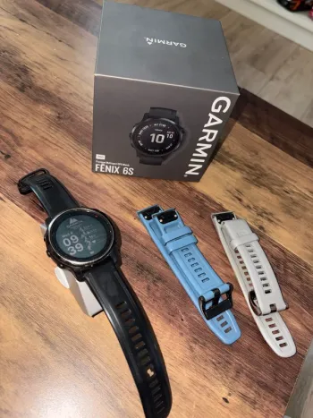 Used Garmin Fenix 6s Pro bike
