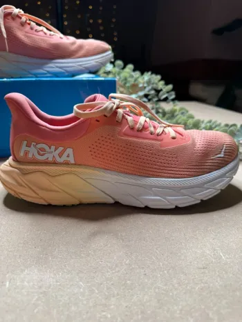 Orange Hoka Arahi 7 bike d'occasion — image 6 sur 15