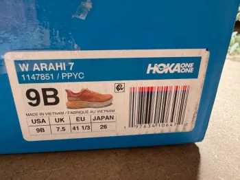 Orange Hoka Arahi 7 bike d'occasion — image 15 sur 15