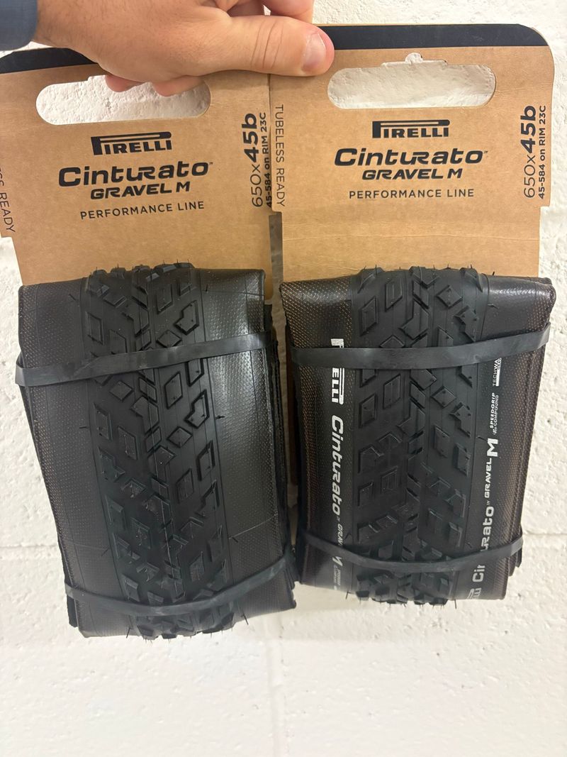 Used Pirelli Cinturato Gravel M 2026 Tyres & Tubes
