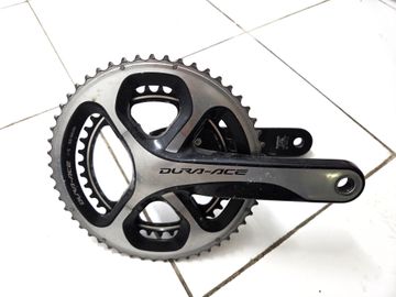 Gebrauchtes Shimano Dura-Ace FC-9000 53/39 172.5 Crankset Drivetrain & Pedals