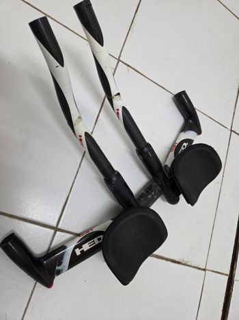 Used HED. HED Corsair Aero Handlebar with extensions bike