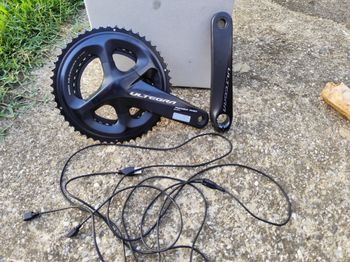 Używany Shimano 52-36 Crankset with GIANT Power Pro 2021 bike