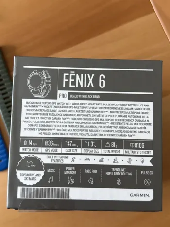 Gebrauchtes Garmin Fenix 6 Pro bike — Bild 10 von 10