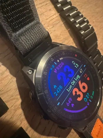 Gebrauchtes Garmin Epix Gen 2 Sapphire Titanium bike — Bild 6 von 8