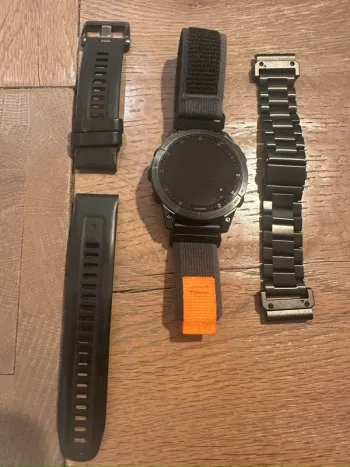 Used Garmin Epix Gen 2 Sapphire Titanium bike