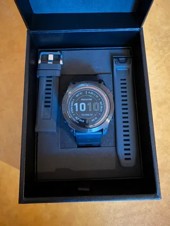 Brugt Garmin fenix 7 Sapphire Solar Pro edition bike