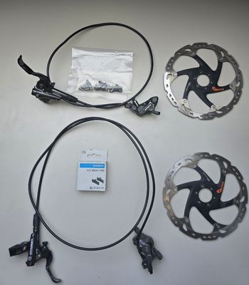 Käytetty Shimano XT Brake Set + 203 mm Rotors bike