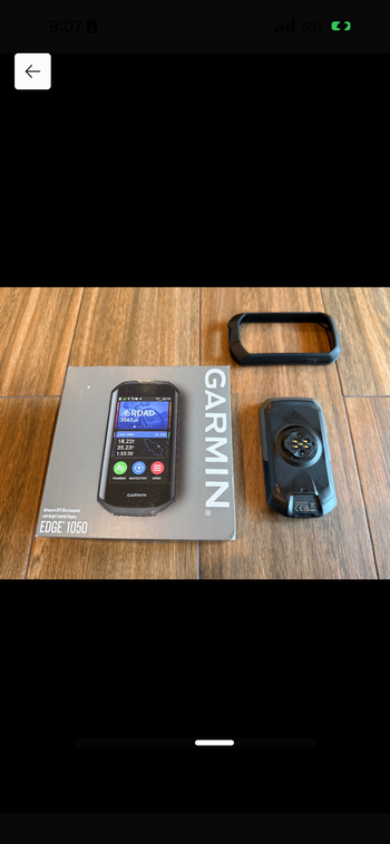 Used Garmin Edge 1050 2025 bike