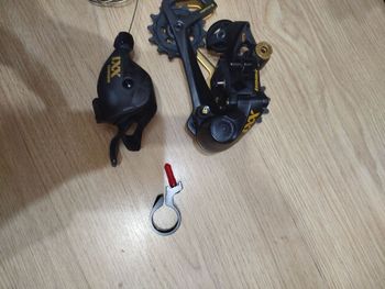 Used Sram XX1 GOLD Shifter and Derailleur 2025 bike