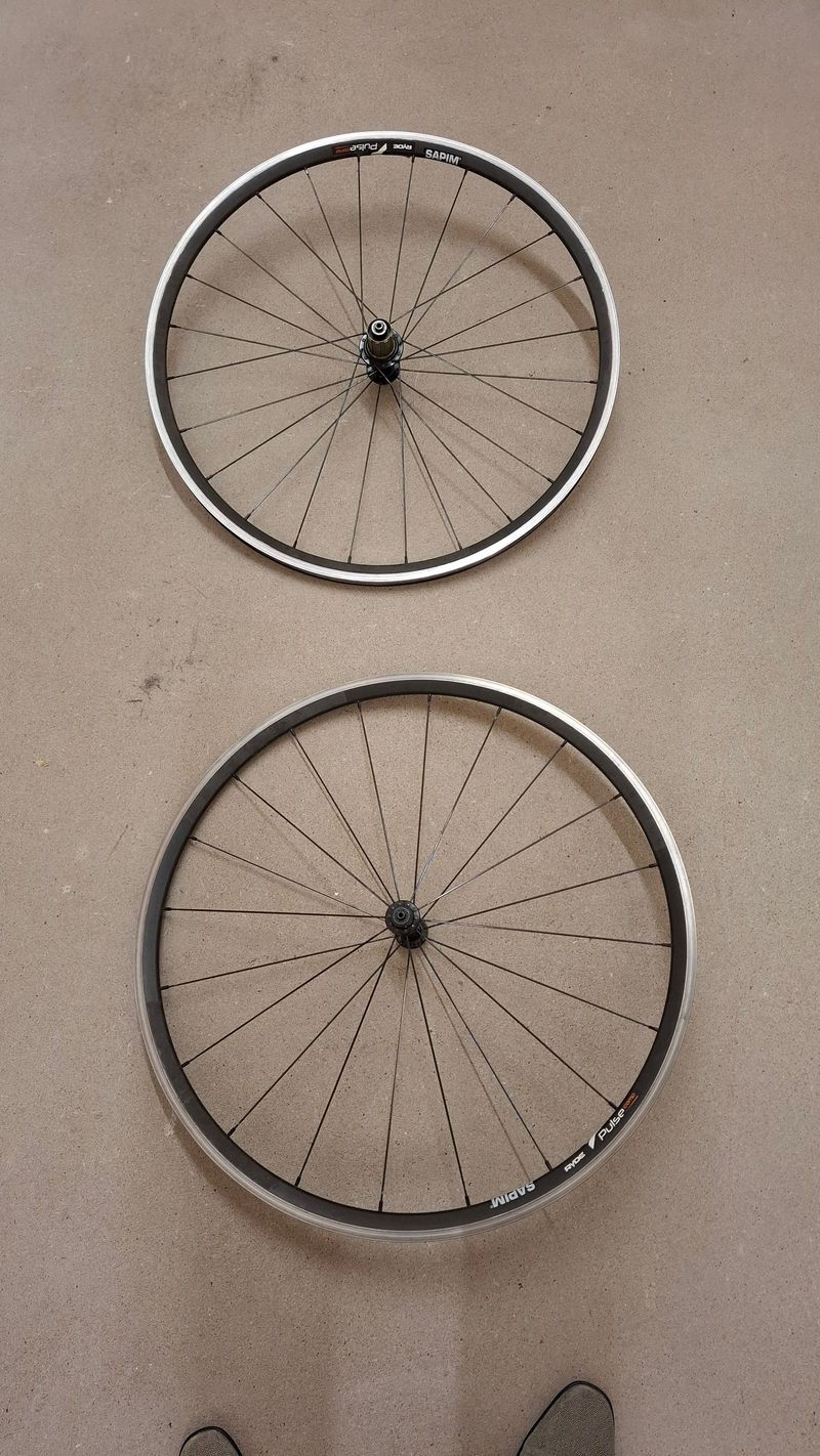 Used Sapim Pulse Comp Wheels Wheels