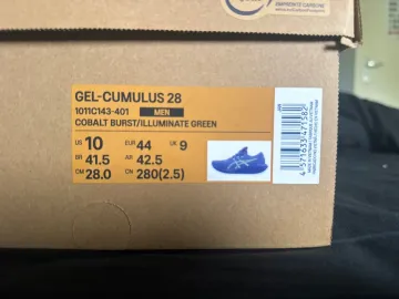 Asics Gel-Cumulus 28 bike d'occasion — image 6 sur 8