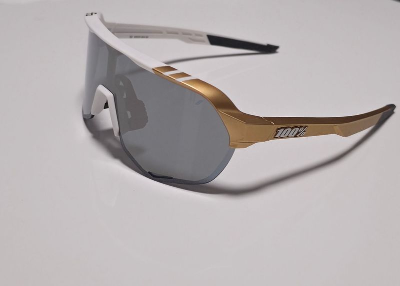 Used 100% S2 Peter Sagan Soft Gold Mirror Lens Sunglasses 2020 Cycling Accessories