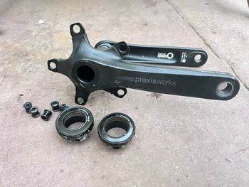 Brugt Praxis Works Alba Crankset bike
