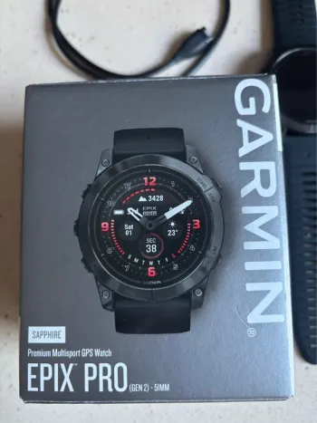 Używany Garmin Epix Pro 51 mm Gen 2 2023 bike — zdjęcie 4 z 6