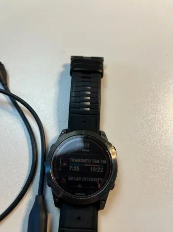 Gebrauchtes Garmin Fenix 7X Pro Sapphire Solar bike — Bild 2 von 11