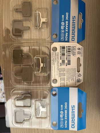 Used Shimano B01S Disc Brake Pads bike