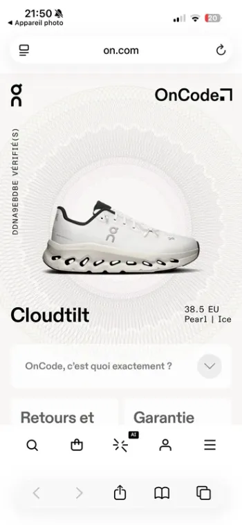 On Running On Cloudtilt bike d'occasion — image 5 sur 5