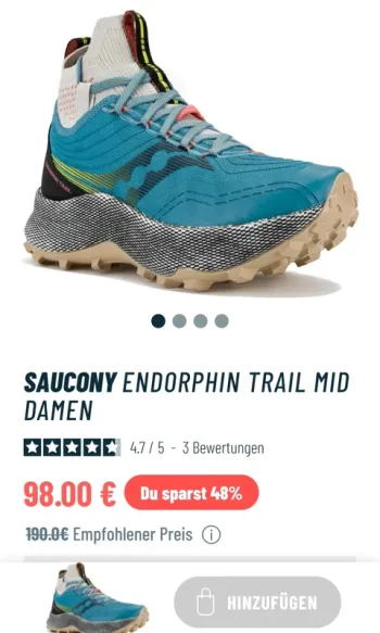 Gebrauchtes Saucony Trailrunning Schuhe bike — Bild 7 von 10