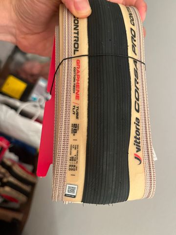 Used Vittoria corse pro control Tyres & Tubes