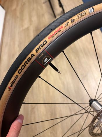 Used Vittoria Corsa Pro 2026 bike