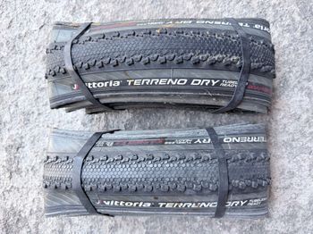 Used Vittoria Terreno Dry Graphene 2.0 Tubeless Ready bike