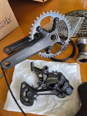 Shimano GRX 822/610 1x12v Groupset 2026 bike usato