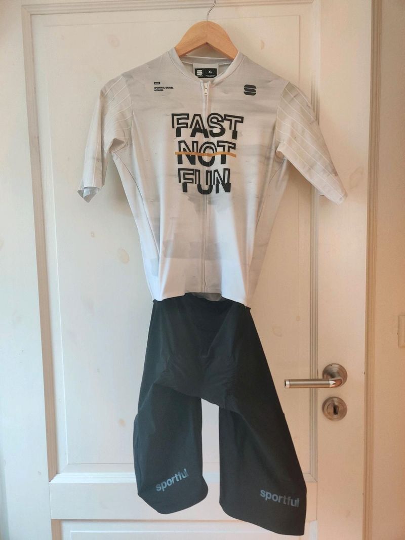 Used Sportful Gravel Skinsuit Fast Not Fun Cycling Clothing