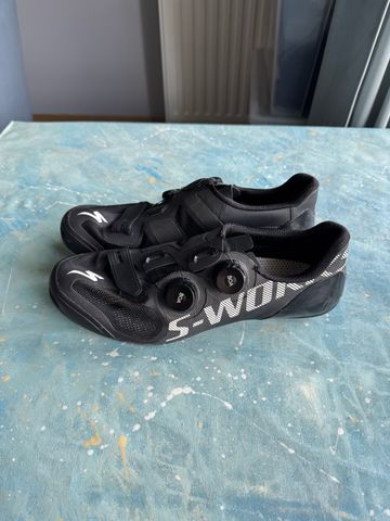 Brugt Specialized S-Works Vent Road Shoes Size 42 New Cycling Shoes