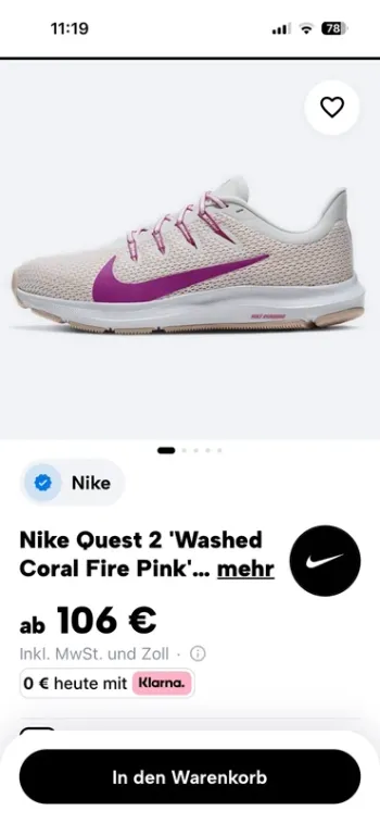 Gebrauchtes Nike Quest 2 bike — Bild 9 von 9