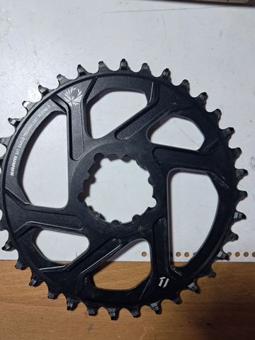Brugt Sram 36T Chainring Drivetrain & Pedals
