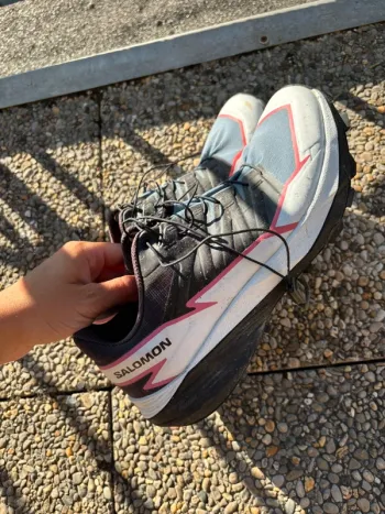 Gebrauchtes Salomon Ortholite Trail Running Shoes bike — Bild 2 von 5