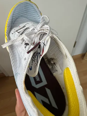 White Nike ZoomX Vaporfly Next% 2 bike usato — immagine 10 di 10