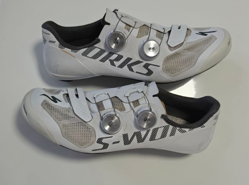 Specialized S-Works 7 Road Shoes Vent white 45, 6 2021 Cycling Shoes d'occasion