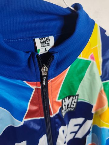 Tweedehands Santini Vintage Cycling Jacket bike — afbeelding 2 van 3