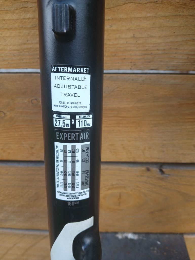 Brugt Manitou Mattoc Suspension Fork bike — billede 7 af 9