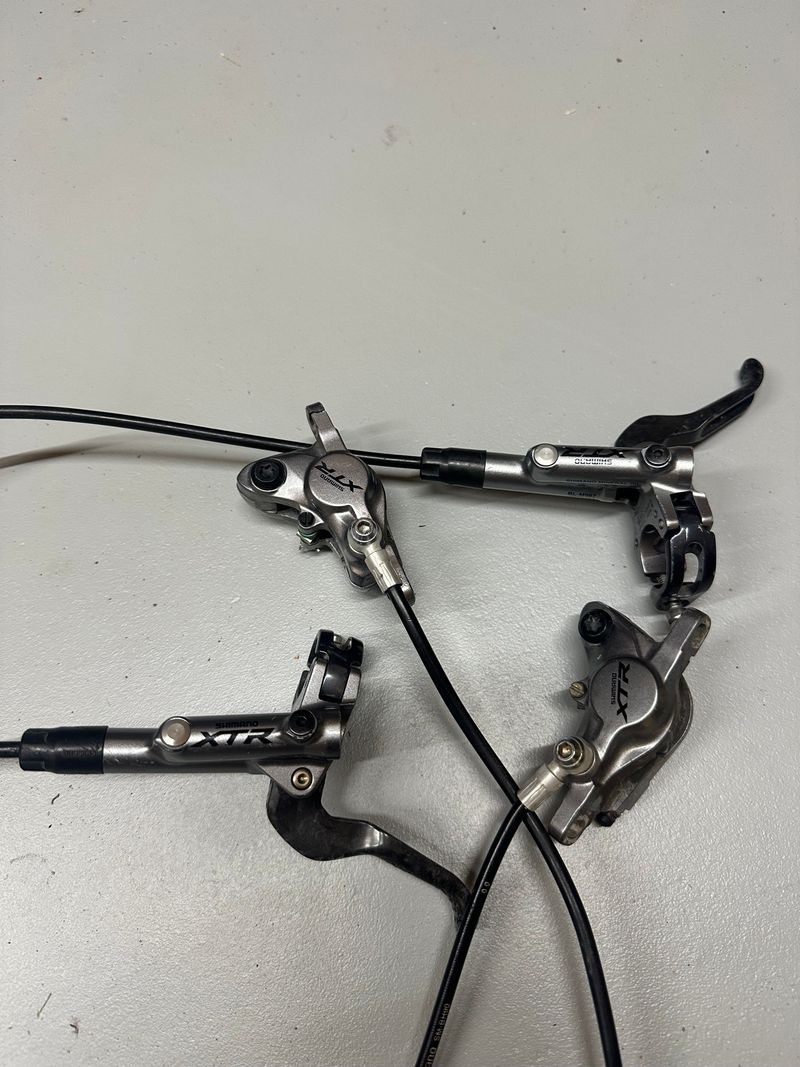 Used Shimano XTR Brake Set Brakes