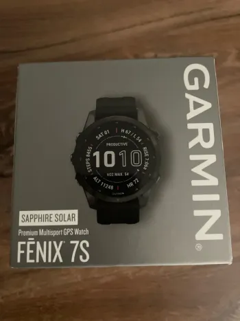Używany Garmin Fenix 7S Sapphire Solar bike