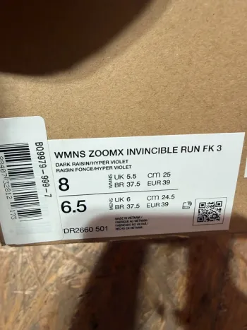 Brugt Nike ZoomX Invincible Run Fk 3 bike — billede 9 af 9