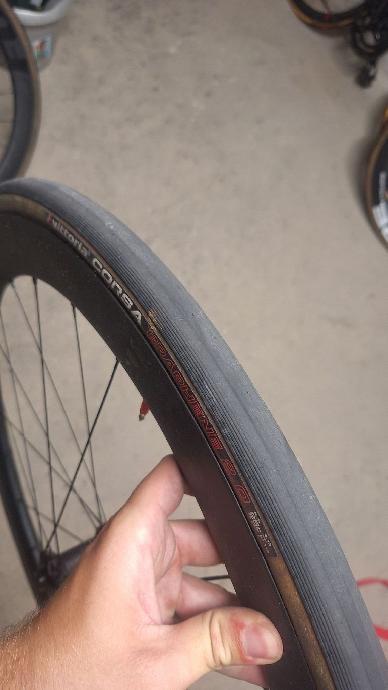 Brugt Vittoria Corsa bike — billede 3 af 4