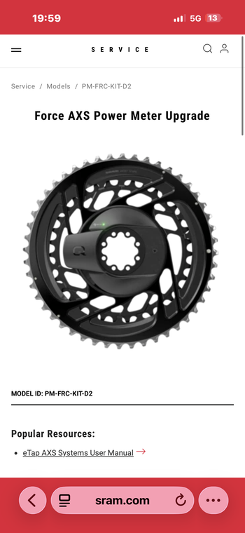 Brugt Sram Force D2 12V 2026 bike — billede 6 af 7